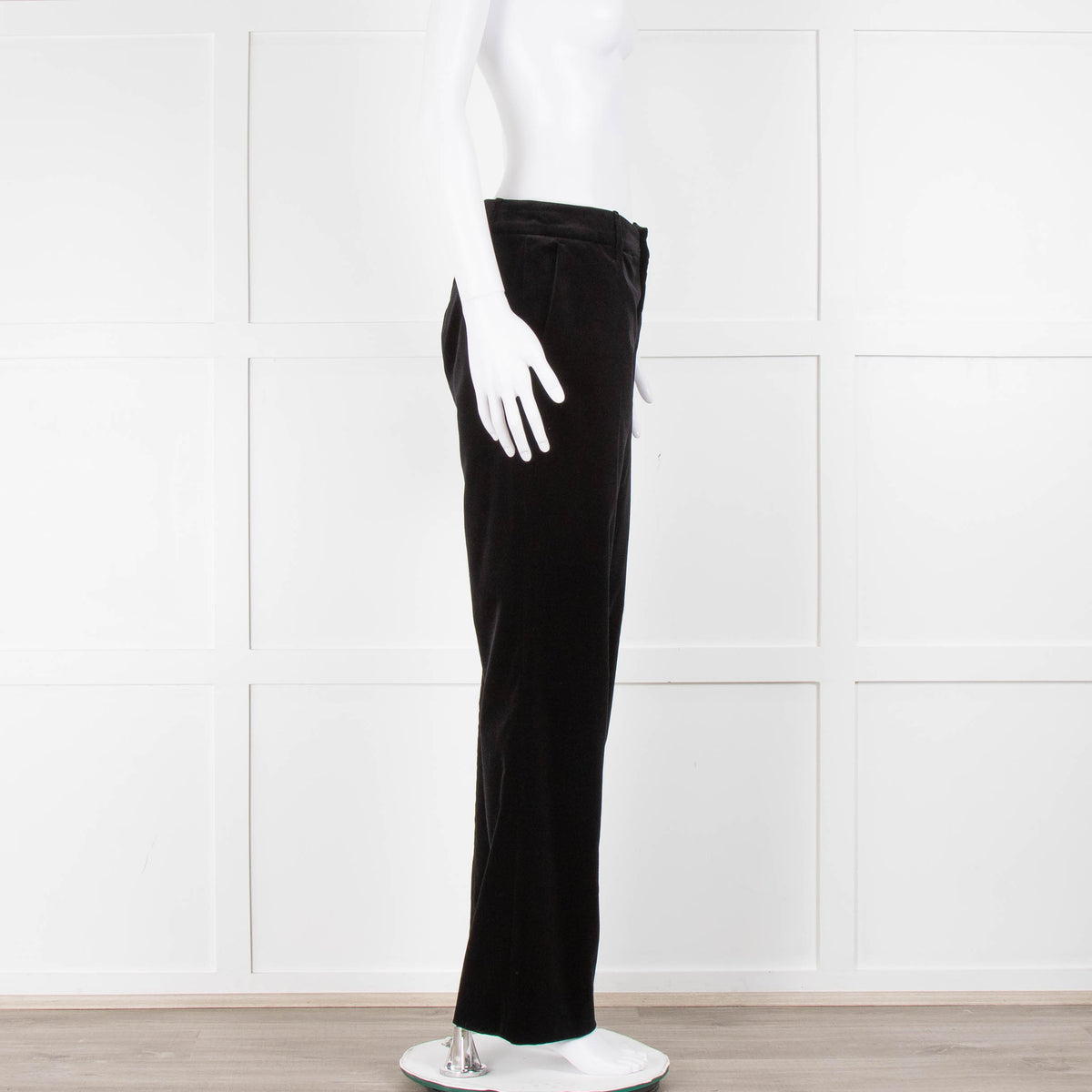Strenesse Black Velvet Trousers