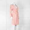 Boutique Moschino Peach Belted Coat