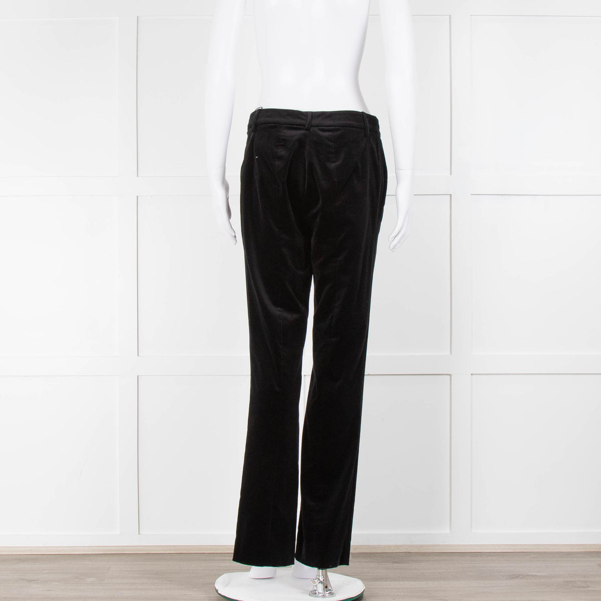 Strenesse Black Velvet Trousers