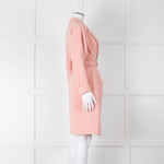 Boutique Moschino Peach Belted Coat