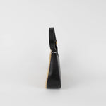 DeMellier Tokyo Shearling Beige/Black Shoulder Bag