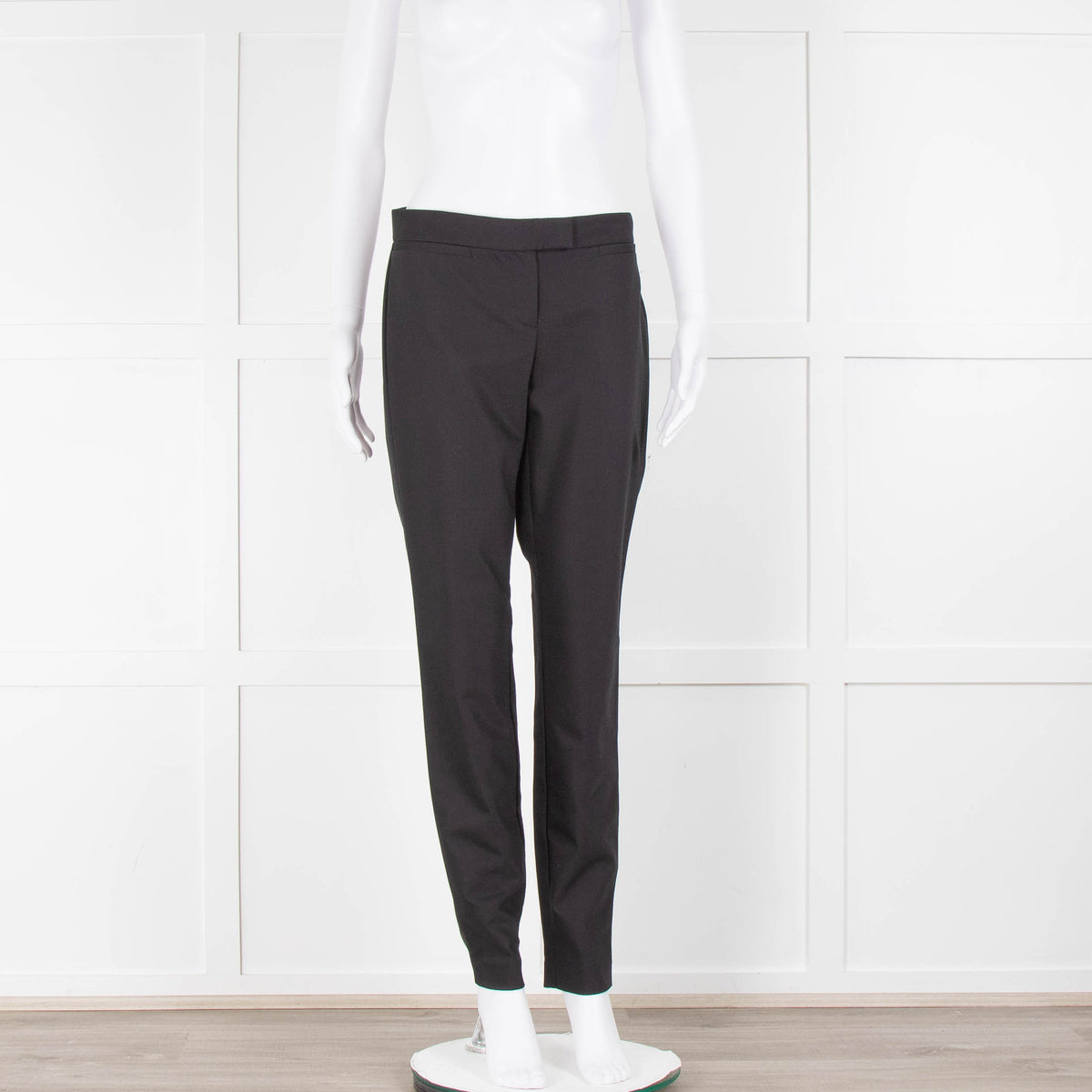 Theory Black Straight Trousers