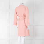 Boutique Moschino Peach Belted Coat