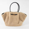Demellier New York Shearling Beige/Black Tote