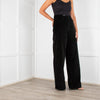 DL 1961 Black Velvet Hepburn Wide Leg