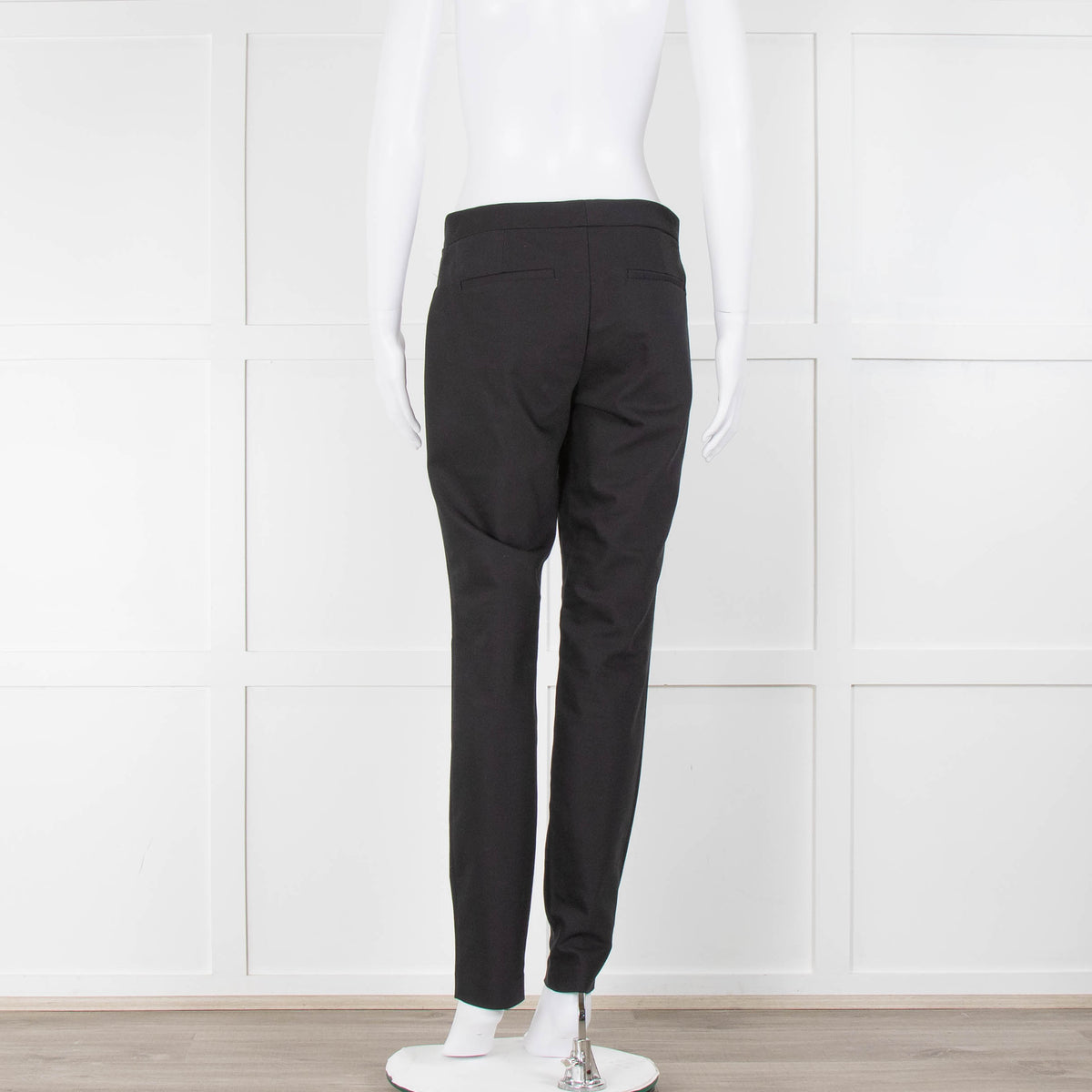 Theory Black Straight Trousers