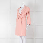 Boutique Moschino Peach Belted Coat
