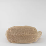 Demellier New York Shearling Beige/Black Tote