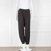 The Frankie Shop Grey Pinstripe, Elasticated Waist Joggers