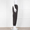 The Frankie Shop Grey Pinstripe, Elasticated Waist Joggers