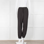 The Frankie Shop Grey Pinstripe, Elasticated Waist Joggers