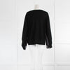 Dorothee Schumacher Black Flute Lace Sleeve Jumper