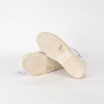 ba&sh White Leather Low Crush Trainers