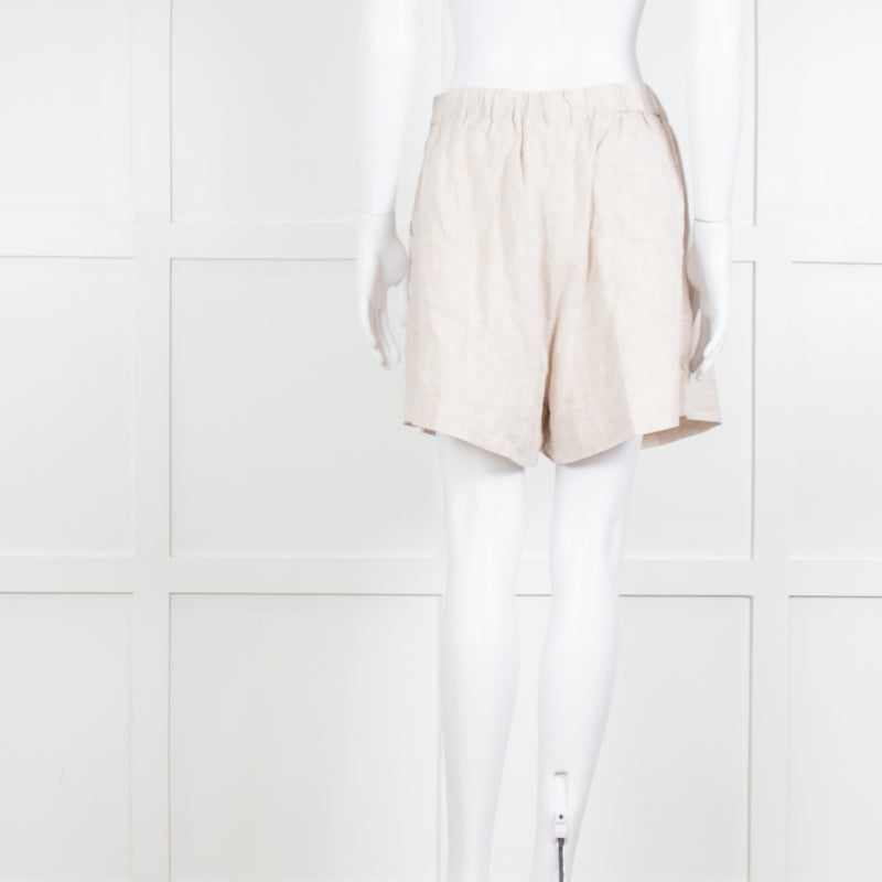 Nude Lucy Stone Linen Short Sleeve Shirt with Matching Shorts