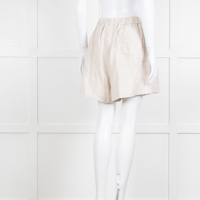 Nude Lucy Stone Linen Short Sleeve Shirt with Matching Shorts