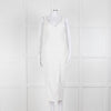 Bec + Bridge Cream Textured Sleeveless Dress