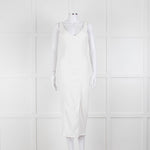 Bec + Bridge Cream Textured Sleeveless Dress