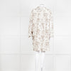 By Walid Grey Rose Floral Print Linen Shirt with Shorts Set