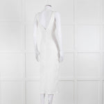 Bec + Bridge Cream Textured Sleeveless Dress