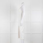 Bec + Bridge Cream Textured Sleeveless Dress