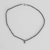 No Brand Gunmetal Cross Necklace