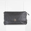 Chanel Black Braided with Style Flap Bag