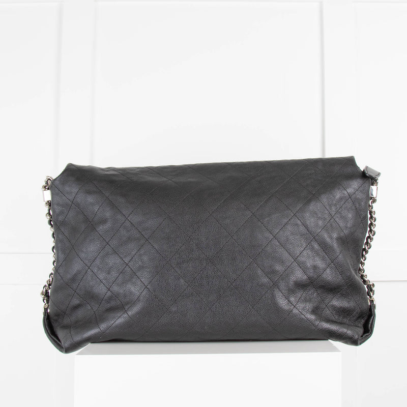 Chanel Black Braided with Style Flap Bag