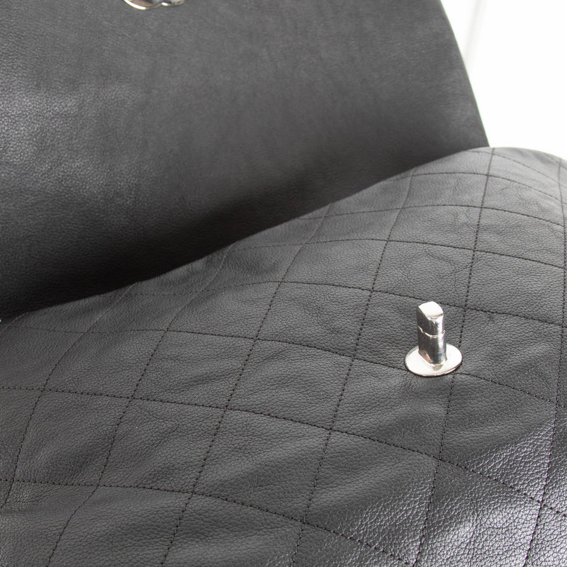Chanel Black Braided with Style Flap Bag