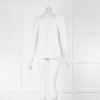 Suncoo White Lace Detail Blouse