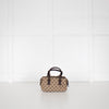 Gucci Mini GG Logo Canvas Boston Bag