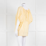 Joseph Yellow Cotton Oversized Top