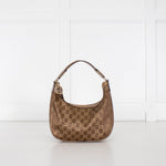 Gucci Gold GG Monogram Handbag