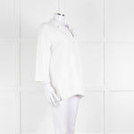 Daniel & Mayer White Knit Front Pocket Jacket
