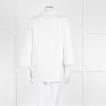 Daniel & Mayer White Knit Front Pocket Jacket