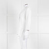 Daniel & Mayer White Knit Front Pocket Jacket