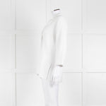 Daniel & Mayer White Knit Front Pocket Jacket