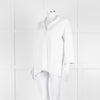 Daniel & Mayer White Knit Front Pocket Jacket