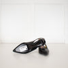 Hermes Black Leather Escarpins Alix 40 Slingbacks