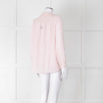 Ba&sh Shell Pink Cotton Long Sleeve Blouse