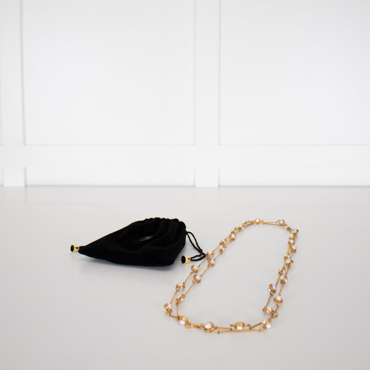 Sylvia Toledano 22k Gold-Plated Pearl Long Necklace