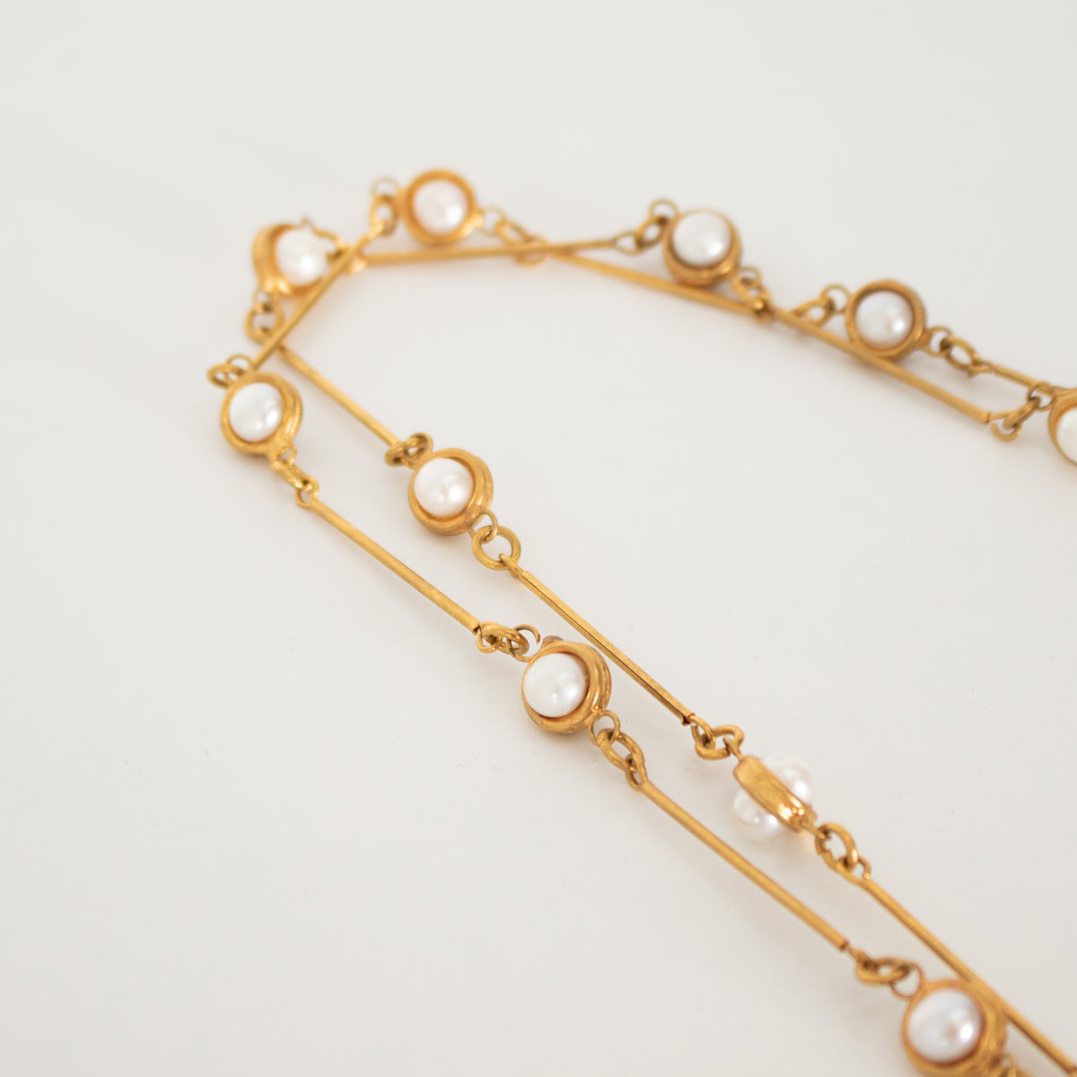 Sylvia Toledano 22k Gold-Plated Pearl Long Necklace