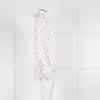 Rails White Pink Lips Print Shirt