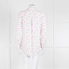 Rails White Pink Lips Print Shirt