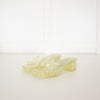 Gucci Cream Clear Logo Rubber Slides