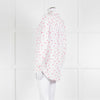 Rails White Pink Lips Print Shirt