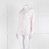 Rails White Pink Lips Print Shirt
