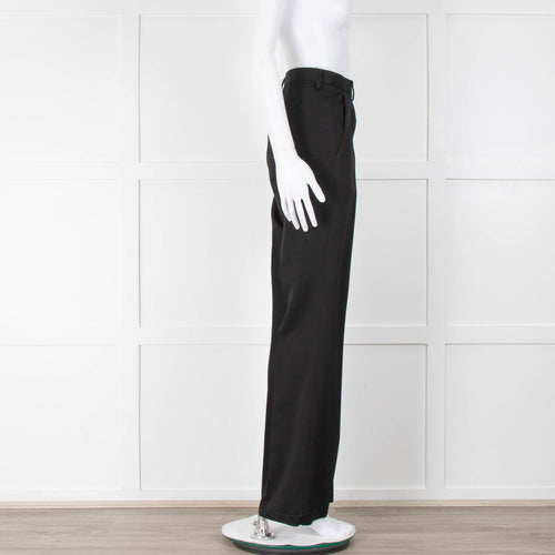 Valentino Black Formal Trousers