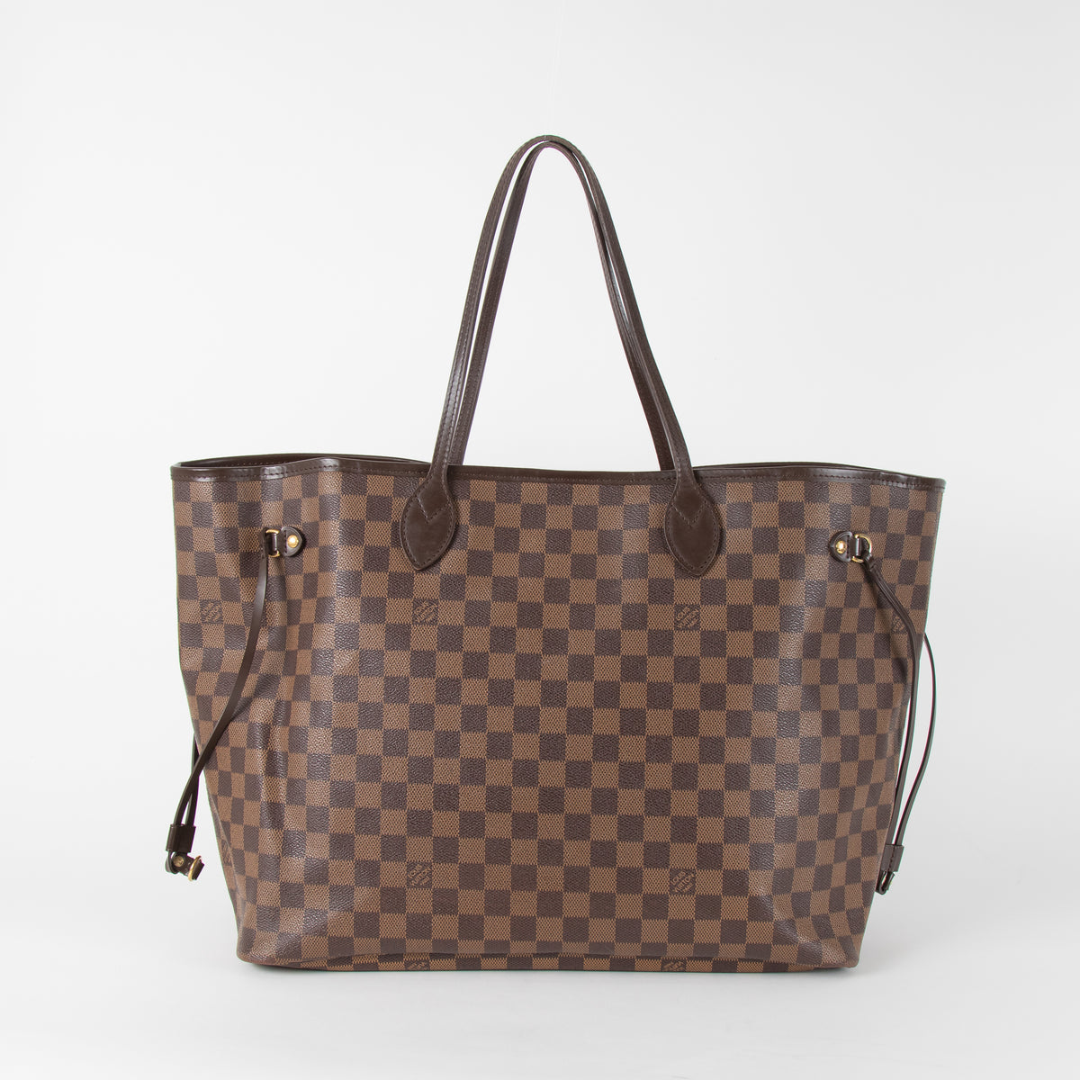 Louis Vuitton Brown Damier Ebene Neverfull GM Tote Bag