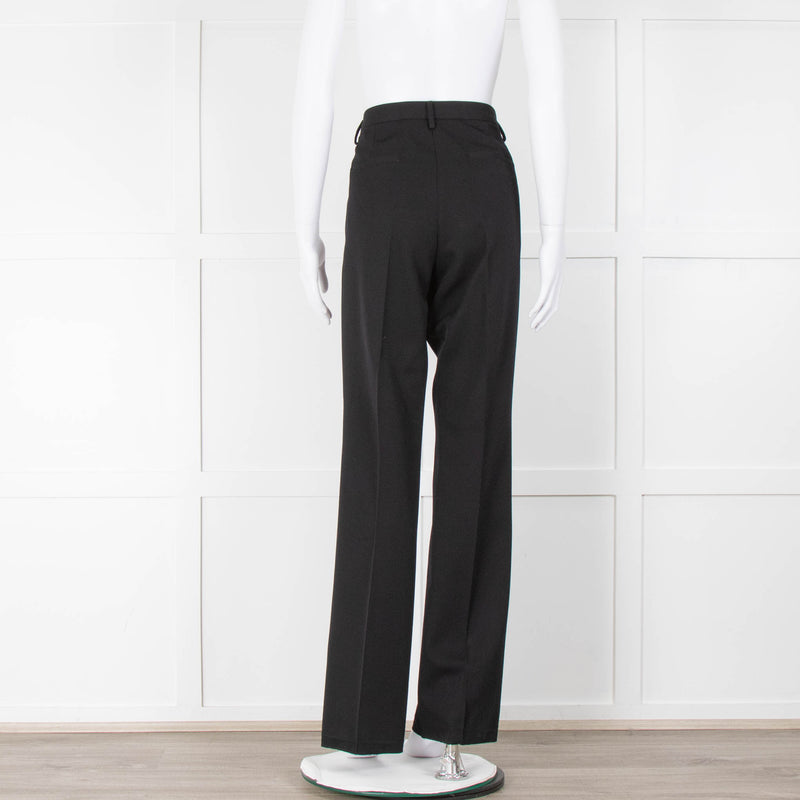 Valentino Black Formal Trousers