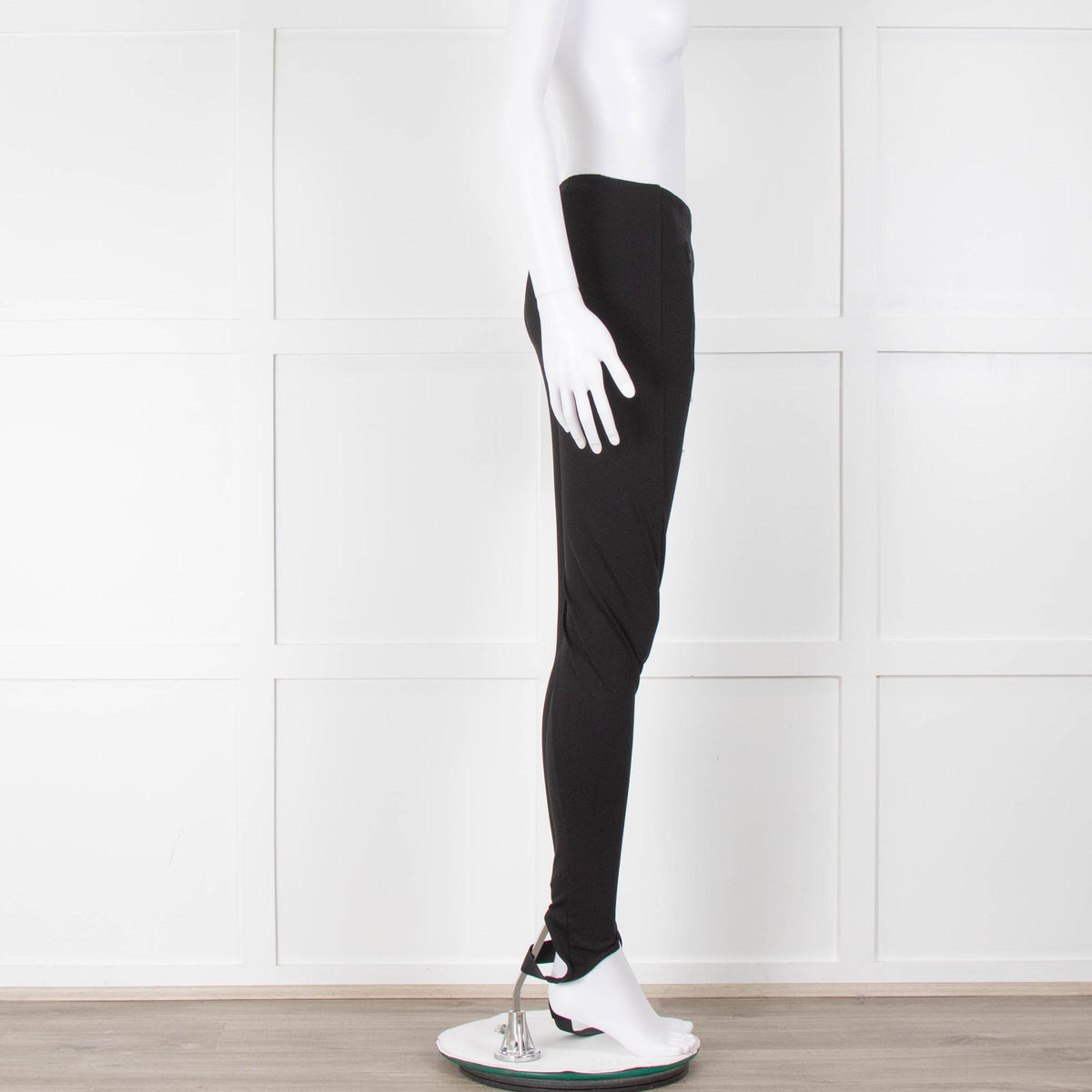 Wardrobe.NYC Black High Waisted Stirrup Trousers